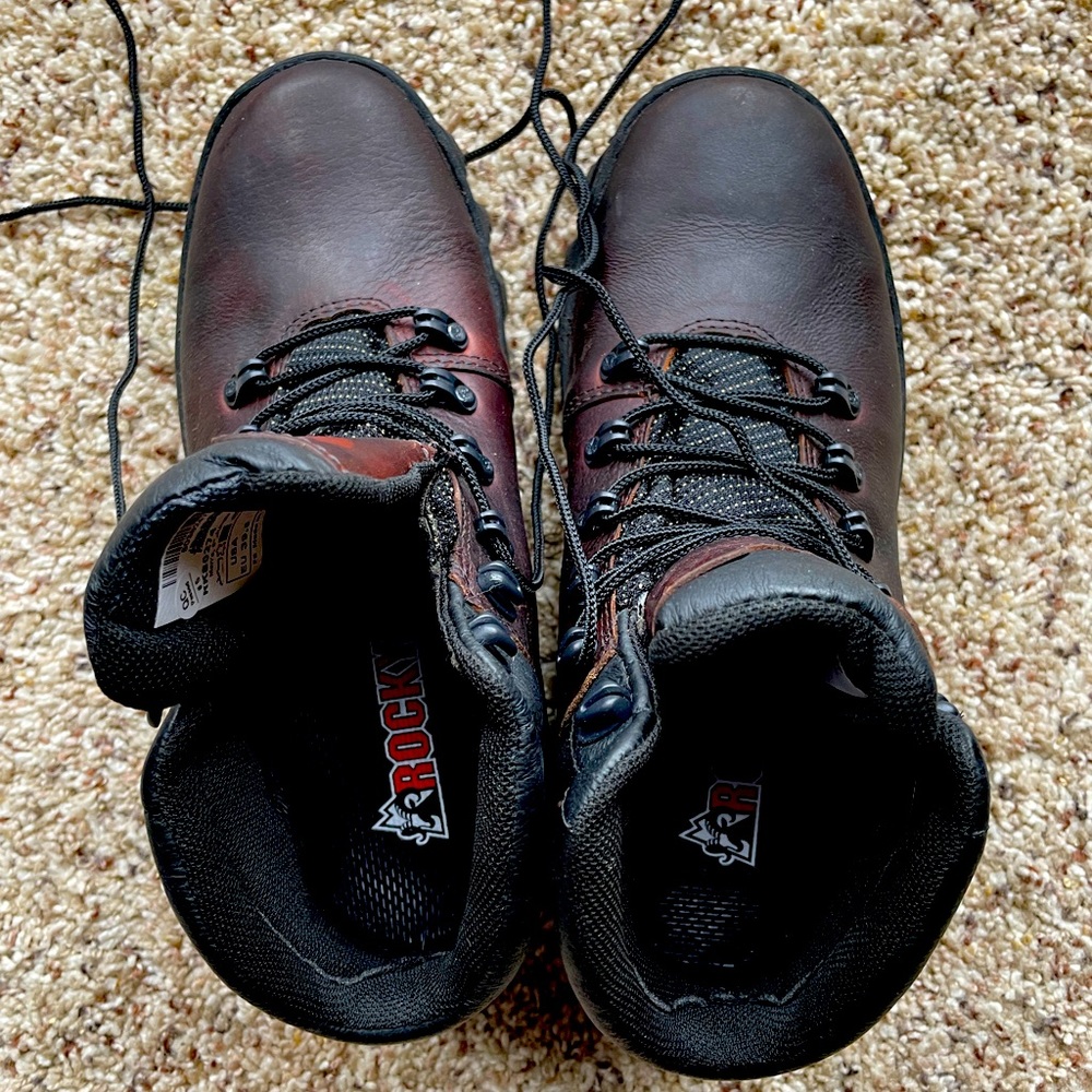 Men’s 7W Rocky Leather Hiking Boots